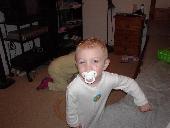 Chandler being 2!
