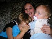 Rachel and kids again
