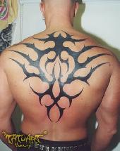 Tribal on back