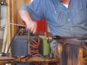 Glass blowing on Murano