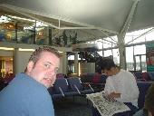 Waiting at Bristol International Airport